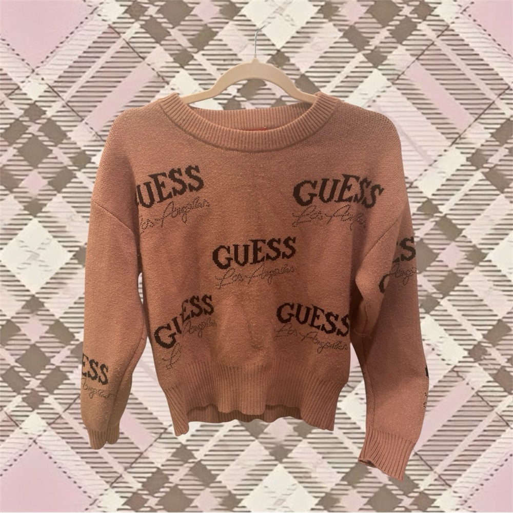 GUESS Women's Brown Sweater